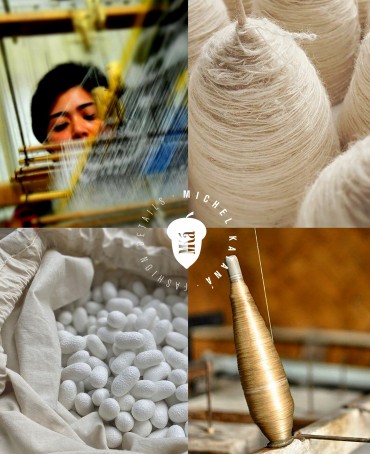 Шелковый (Бахмаль) тоут Moyen (M) SALTARE VITAE! (Танец жизни) SALTARE VITAE!/M